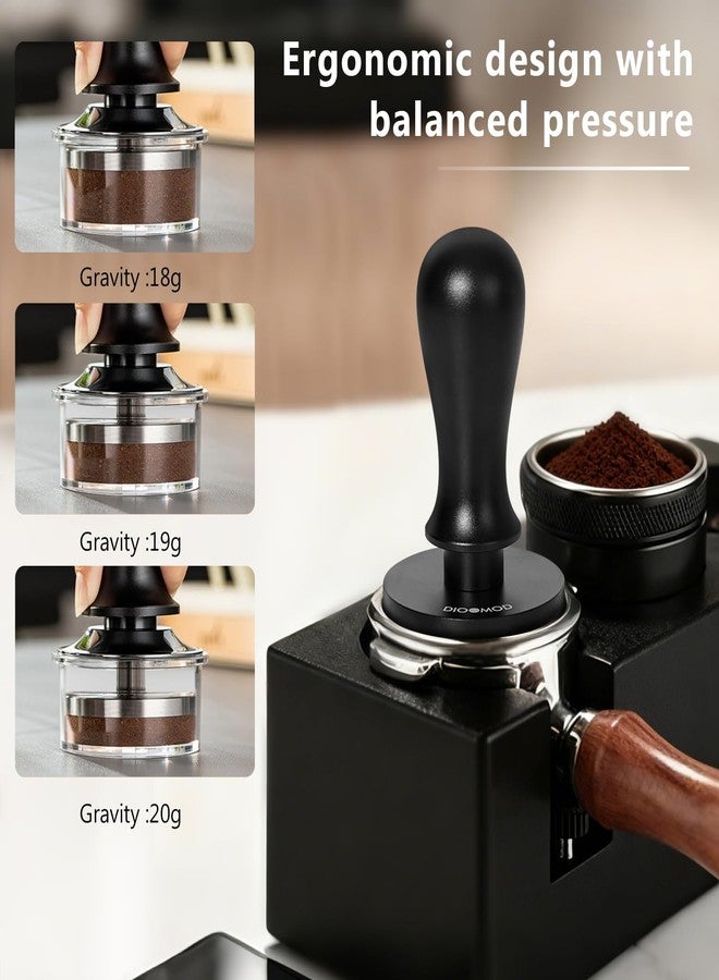 Dioomod 54mm Espresso Tamper, Spring Loaded Coffee Tamper Tool, Stainless Steel Calibrated Espresso press Tool for Breville Series 54mm Portafilter Basket, Barista Coffee Accessories - Image 5